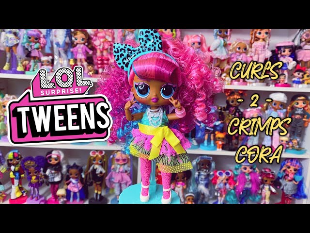 L.O.L. Surprise! Tweens Surprise Swap Curls-2-Crimps Cora Fashion Doll with  20+ Surprises