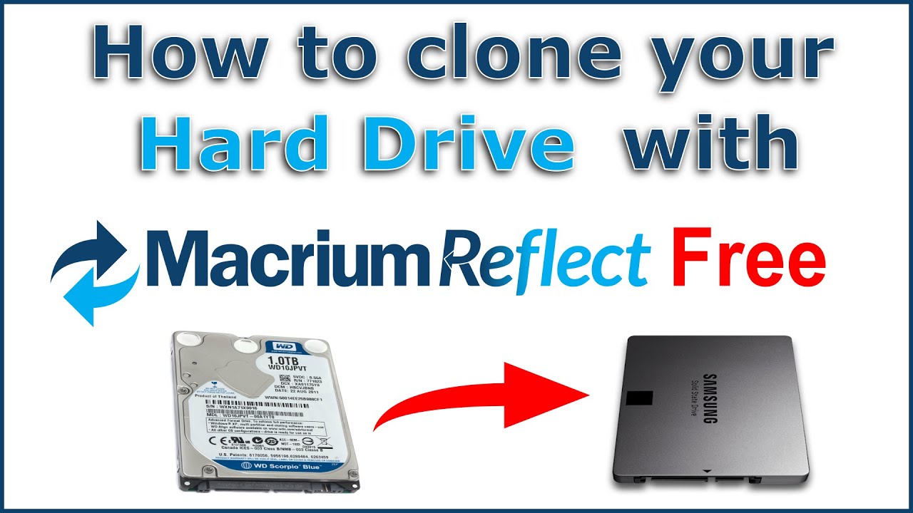 drive with SSD without reinstalling Windows 10 with Macrium Reflect free YouTube