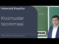 6. Kosinuslar teoremasi. Geometriya 9 sinf