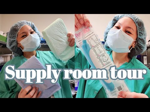 WHAT A HOSPITAL SUPPLY ROOM LOOKS LIKE IN THE USA