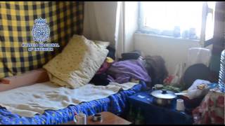 Explotados como mendigos en Santiago / CNP