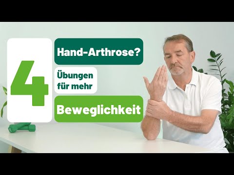 Video: Hilfe Bei Arthrose: 8 Einfache Übungen Für Finger Und Handflächen