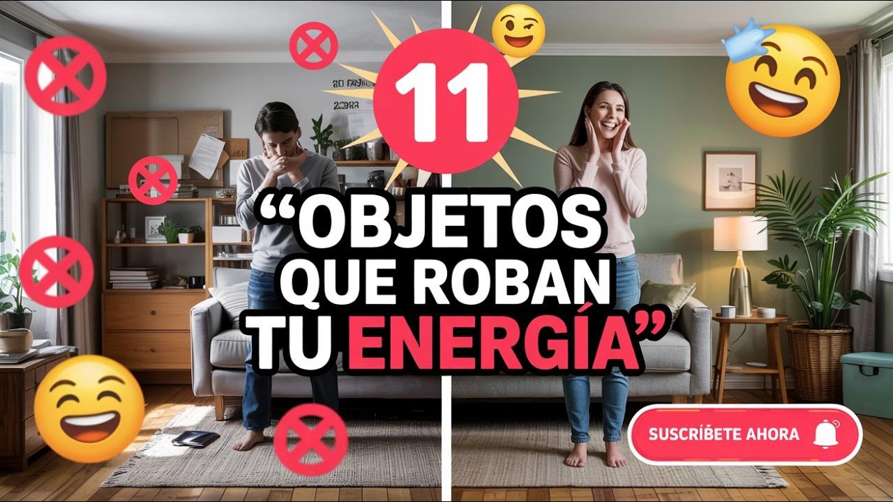 DESINTOXICA TU CASA: 11 Objetos QUE ESTÁN ROBANDO TU ENERGÍA 🏡⚡ ¡ELIMÍNALOS YA!