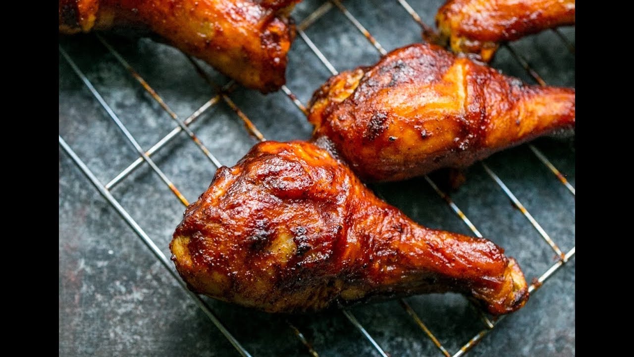 Crispy Baked BBQ Chicken Drumsticks