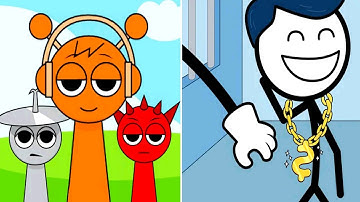 Spranky Run: Horror Game vs Thief Puzzle - Satisfying Android iOS Gameplay Max Level