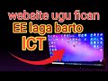 website ugu fican ee laga barto lCT  weliba qaab video iyo casharkiiba wad ka helaysaa