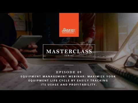 Jonas Masterclass Ep 9: Equipment Management