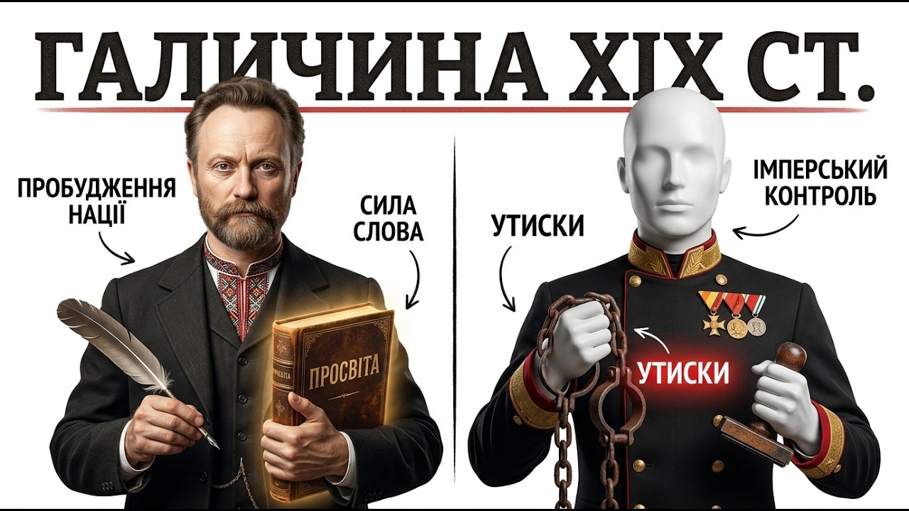 Українські Землі у Складі Австро-Угорщини (Друга Половина XIX ст.): Пробудження та Боротьба