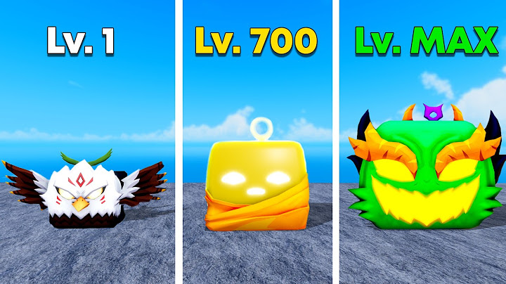 Blox Fruits, Lv. 1 To MAX with Every Beast Fruits!