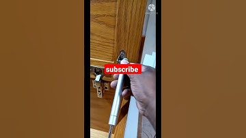 HOW TO INSTAL GAS STRUT KITCHEN DOOR #https://youtube.com/c/MODERNWOODS