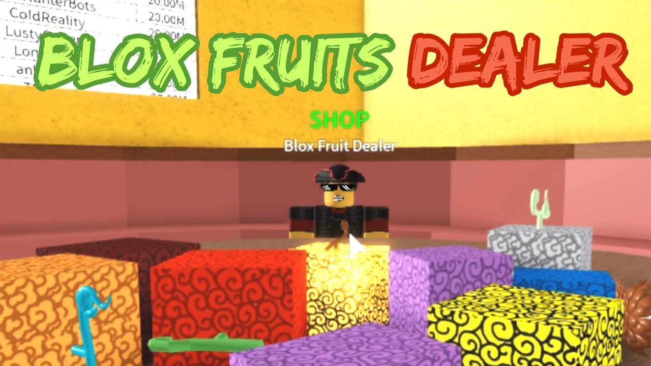 Becoming A Devil Fruit Dealer For A Day | Roblox: Blox Fruits - YouTube