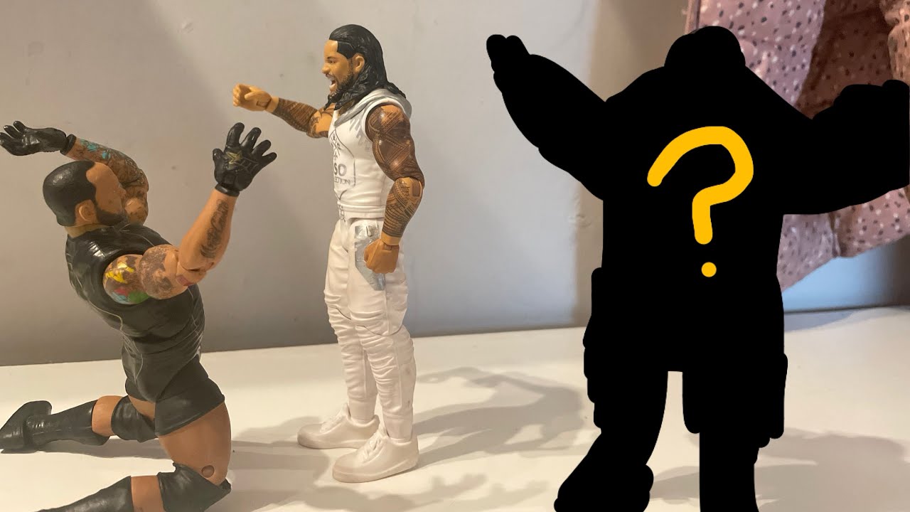 Backstage brawl (Action figure match) - YouTube