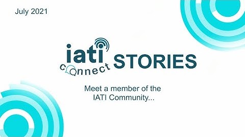 IATI Connect Stories: Imaeyen Okon (CanWaCH) - English