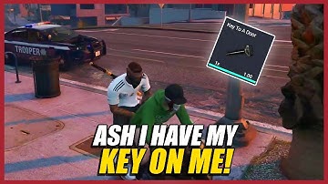 Curtis Almost Lost His Bench Key to the Cops | Nopixel GTA RP