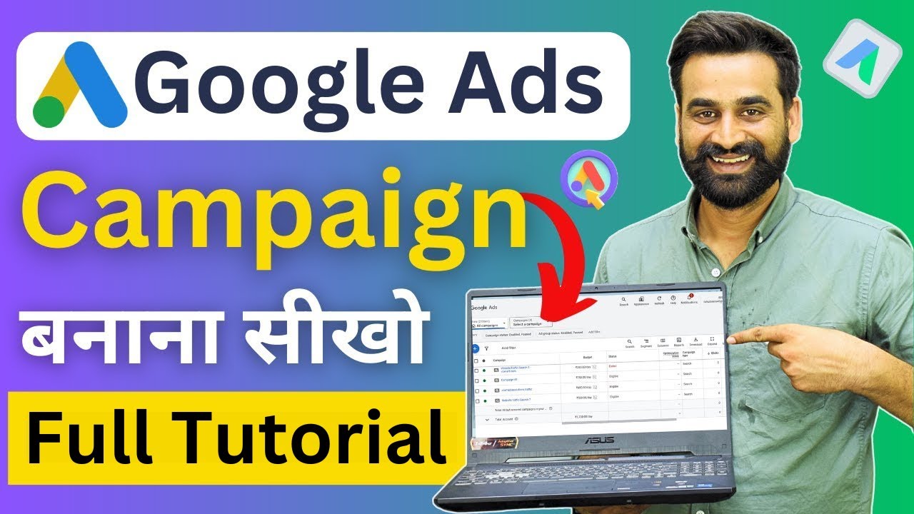 Google Ads Full Tutorial | Google Ads For Beginners || Hindi - YouTube