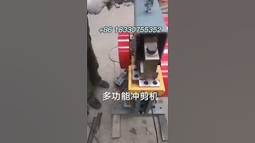 Multifunctional punching and shearing machine