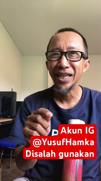 Akun IG Yusuf Hamka official dipakai untuk rekrut judi Togel. #shorts #indonesia #yusufhamka