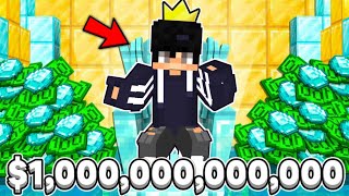 I Found a TRILLIONAIRE Only Minecraft Server!