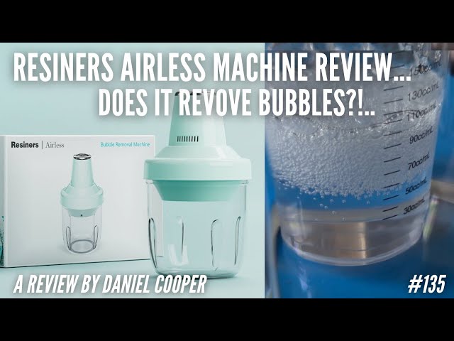 Resiners® AirLess Bubble Removal Machine, Resin Bubble Remover for Arts  Crafts, Vacuum Chamber for Resin(Patented)
