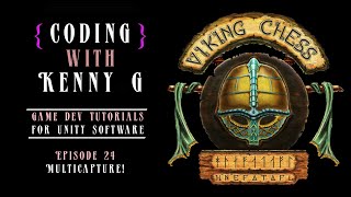 Coding with Kenny G in Unity3D - Viking Chess: Hnefatafl - Episode 24 - Multicapture! screenshot 5