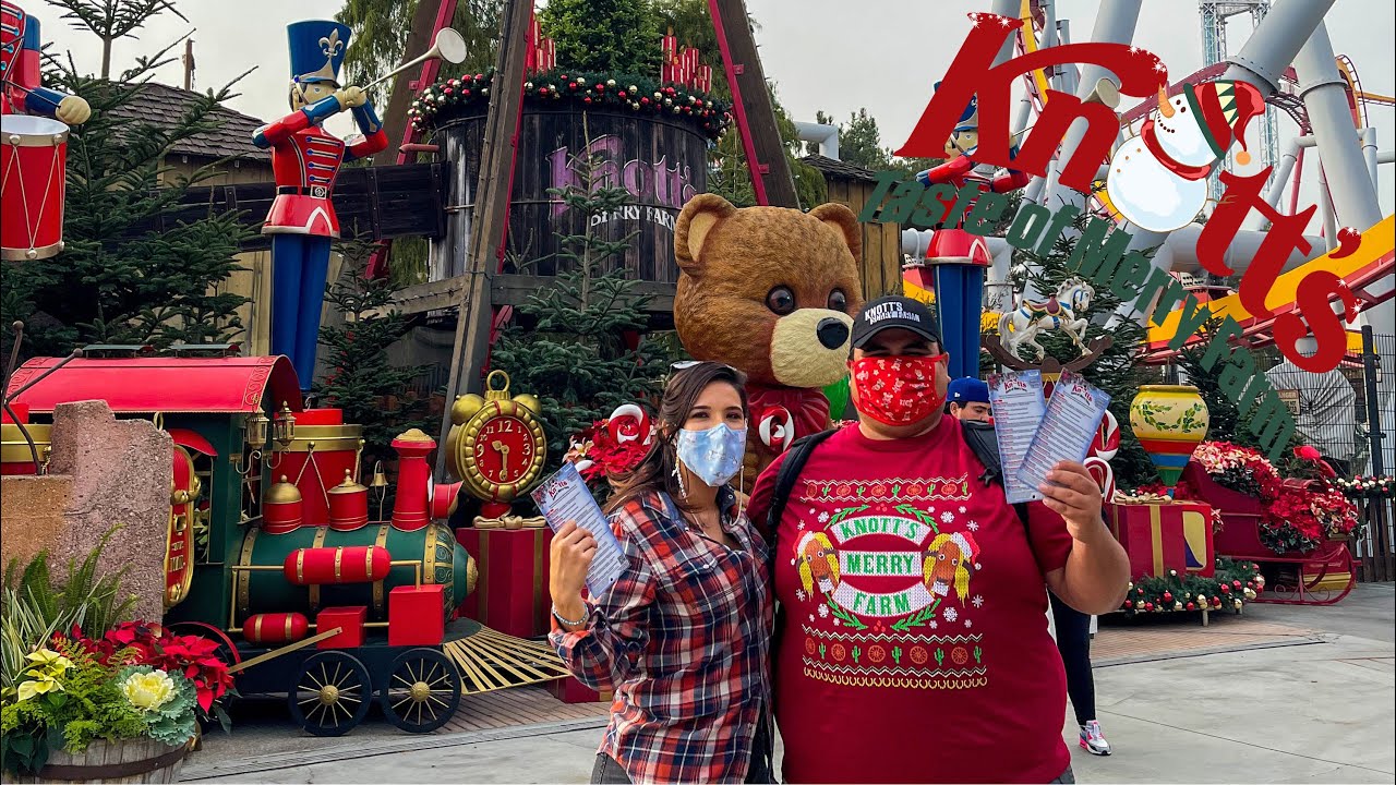 Taste Of Merry Farm Opening Day! Food Reviews, Day & Night Full Experience | Knott’s Berry Farm 2020