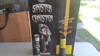 Excalibur vs. Sinister Shells - Canister Shell Comparison