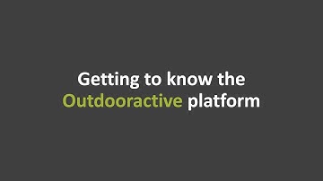 Getting to know the Outdooractive Platform