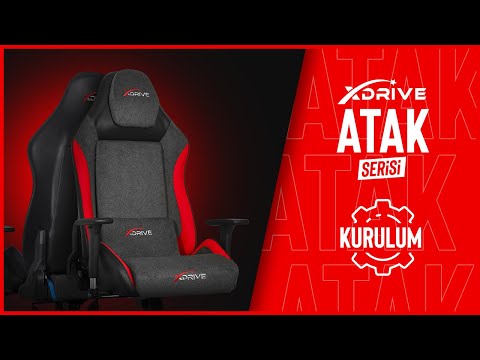 Oyuncu Koltuğu Kurulum xDrive Atak Profesyonel Oyuncu Koltuğu