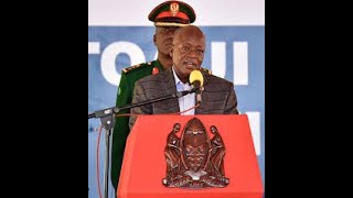 RAIS JOHN POMBE MAGUFULI  AKIZINDUA BUNGE LA TANZANIA LA KUMI NA MBILI (12) LEO TAREHE 13/11/2020.