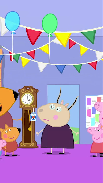 Zoe Zebra Peppa Pig dagførdi sína - Zoe Zebra Peppa Pig