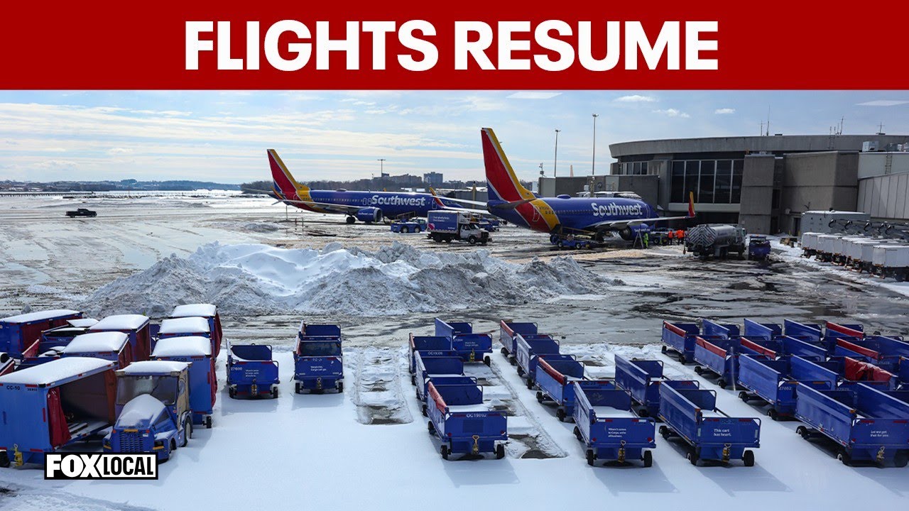 TOP STORIES: Cold temperatures to stay following winter storm, flights resume at DCA