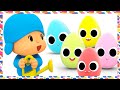 Learn Numbers with Surprise Eggs! | Pocoyo in English - Official Chanel | Kids Learning Videos