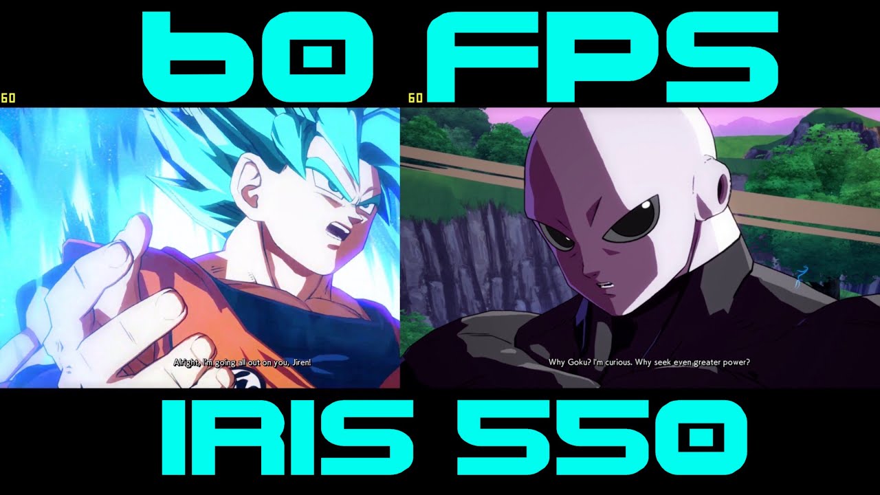 Macbook Pro 13 2016 Gaming iris 550 (2020) - Dragon Ball FighterZ 60fps!