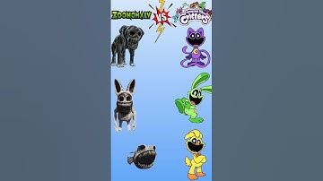 Zoonomaly Team vs Smiling Critters Team #shorts #zoonomaly #smilingcritters