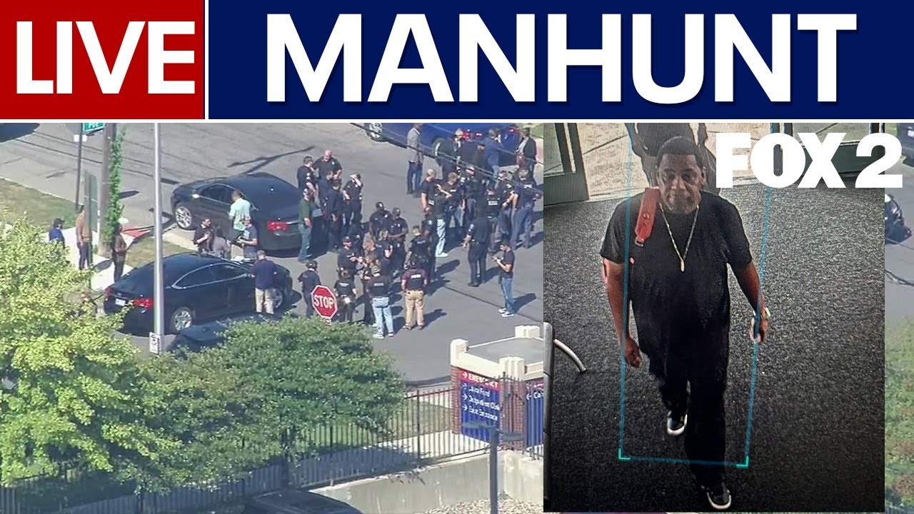 LIVE: Manhunt underway after fatal hospital shooting in Detroit