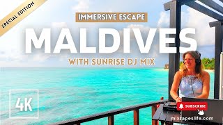 Edisi Spesial Maladewa 🌴 DJ Sunrise Mix & Virtual Island Escape | OZEN Life Maadhoo