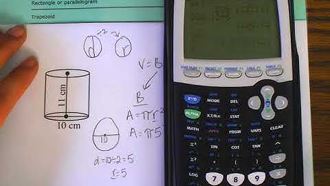 Volume of a Cylinder (Example 2)