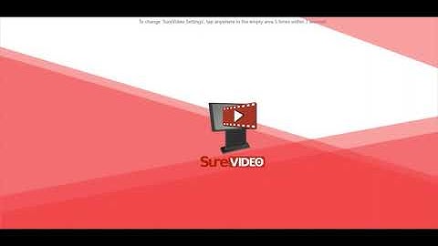 How to setup SureVideo Digital Signage