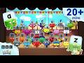 Let's Sing the Alphabet Song | Learn to Read and Spell for Kids Compilation | Alphablocks