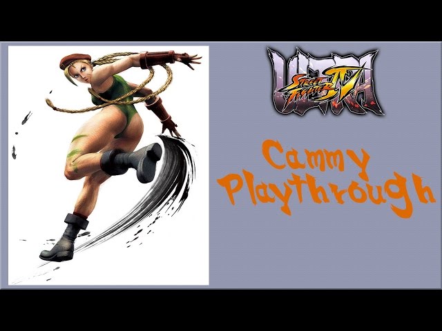 Cammy - Ultra Street Fighter 4 prologue / epilogue / rival / super / ultra  