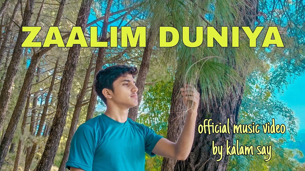 ZAALIM DUNIYA OFFICIAL MUSIC VIDEO - KALAM SAY - YouTube