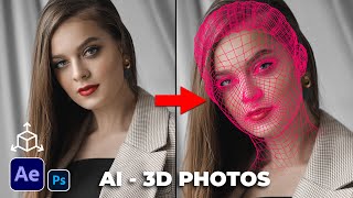 Create AI Generated 3D Photos with Any Photo in After Effects