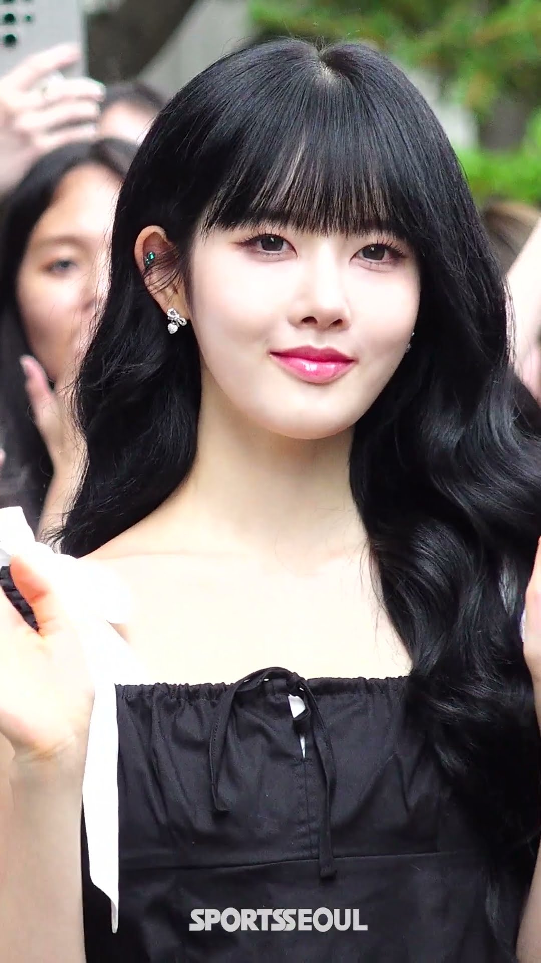 스테이씨 시은, 흑발이 찰떡이야