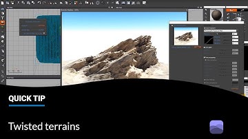 VUE quick tip: Twisted Terrains