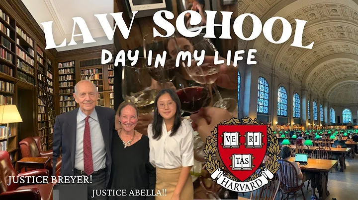 Harvard Law School Day in my Life Vlog: meeting Justice Breyer, lunch talks, clinic work and more!