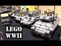 100+ Custom LEGO WWII Vehicles by Brickmania