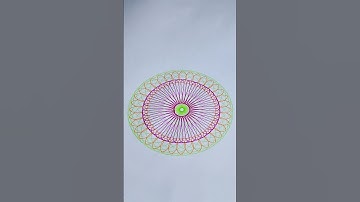 Amazing Spirograph #spirograph #art #asmr #viral #satisfying #pattern #shorts #usa