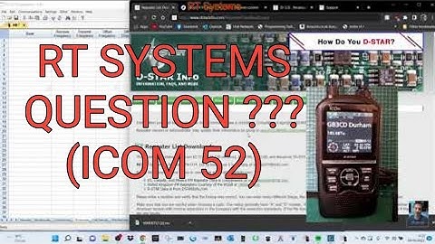 RT-SYSTEMS ,QUESTION How to import Fresh CSV Fie Dstar Info ???