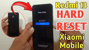How To Hard Reset Xiaomi Redmi 13 | Pattern Unlock without pc