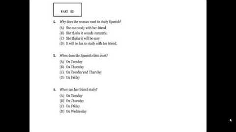 Starter Toeic Unit 2 part 3